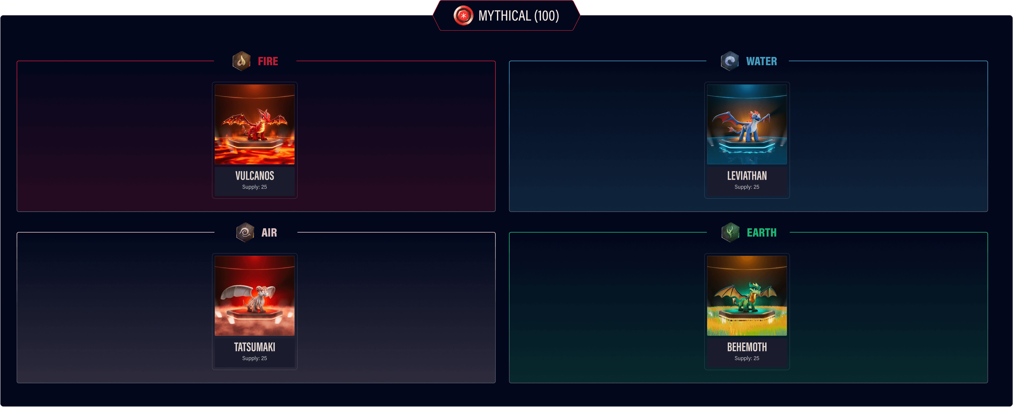 E1 Creature Genesis NFTs